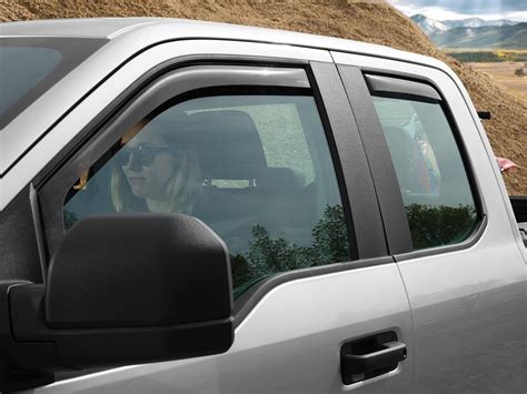 WeatherTech In Channel Side Window Deflectors Best Car Truck Side