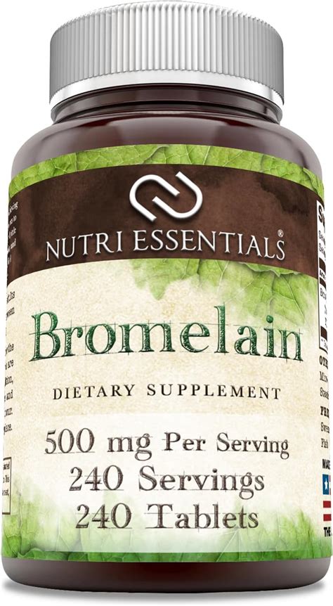 Amazon Pure Encapsulations Bromelain 2400 500 Mg For Digestive