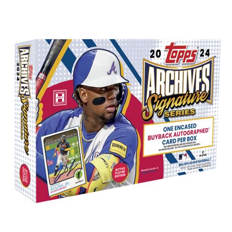 2024 Topps Archives Signature Series Active Player Edition