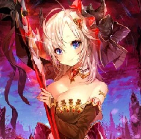 Cute Demon Smile Red Underworld Pretty Dress Bonito Woman Cave