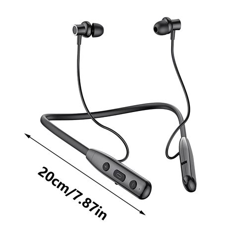 Caeoweyjj Wireless Headset Bluetooth Headset Neckband Ultra Long With