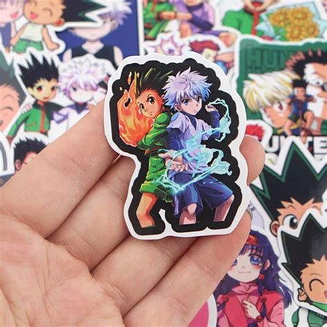 Generic Hunter X Hunter Anime Kurapika Stickers Laptop Bicycle Guitar Skateboard Lot 30 Pcs