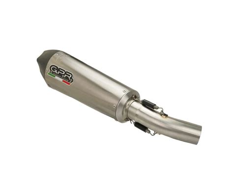 GPR Exhaust Muffler GP Evo4 Titanium Racing For Yamaha Tenere 700 2021