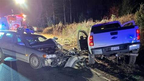 Police Driver Crosses Center Line Causes Four Car Crash In Standish