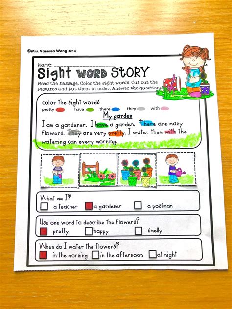 Spring Kindergarten Math And Literacy Activities And Worksheets Mrs Vanessa Wong