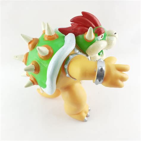 Figura Juguete Muñeco Mario Bros Villano Bowser Vinil 14 Cm Mercado Libre