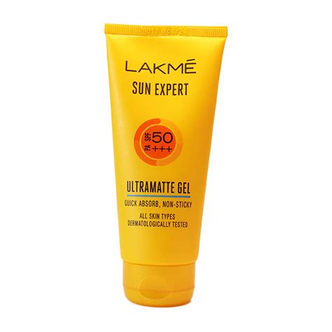 Buy Lakme Sun Expert SPF 50 PA Ultra Matte Gel 100 Ml Online At