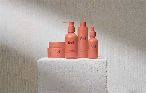 Feel Skincare Branding Packaging Behance