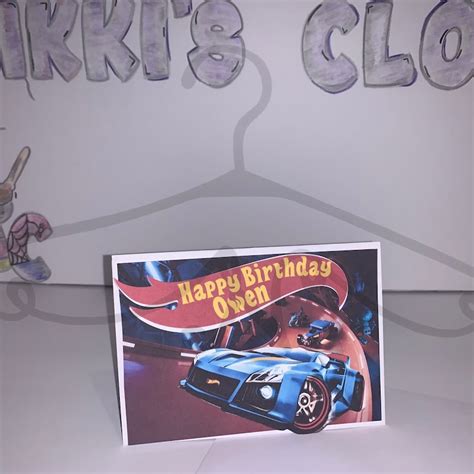 Hot Wheels Birthday Etsy