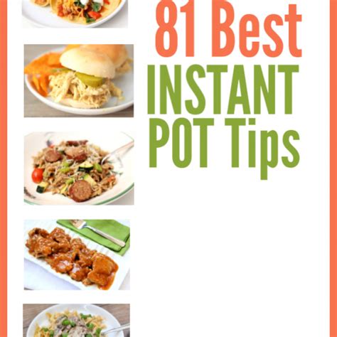 81 Instant Pot Tips 365 Days Of Slow Cooking And Pressure Cooking Cooking Pressure Cooking