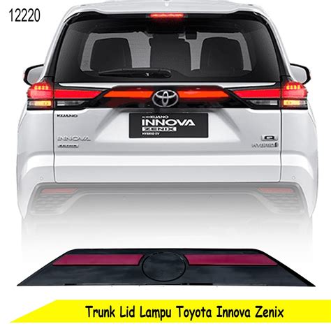 Jual Trunklid Lampu Bagasi Toyota Innova Zenix Trunk Lid Led Shopee