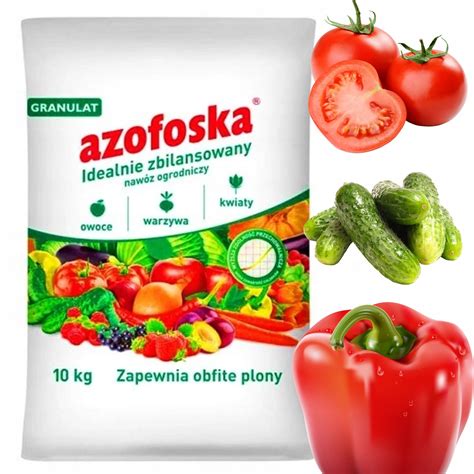 NAWÓZ OGRODNICZY AZOFOSKA GRANULAT WOREK 10KG 5900861421110 Cena