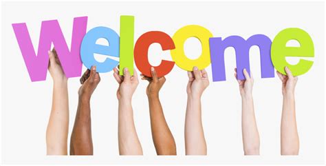 You Can Be Sure Of A Hearty Welcome Welcome Hands With Letters Hd