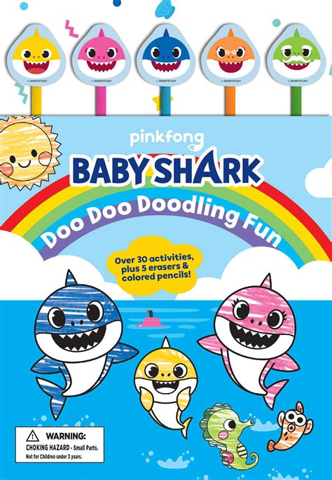 Baby Shark: Doo Doo Doodling Fun (Pencil Toppers) | Book by Pinkfong | Official Publisher Page ...