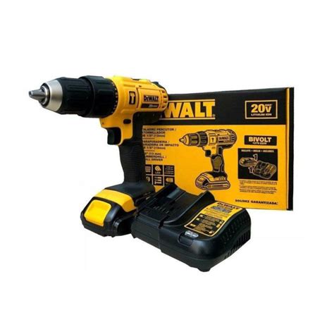 PARAFUSADEIRA E FURADEIRA IMPACTO DEWALT DCD776 20VMAX ION C