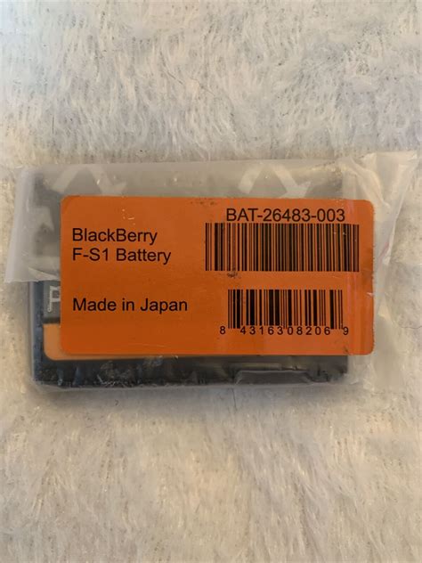 Oem Original Blackberry F S1 Fs1 Battery For Torch 9800 And 9810 For