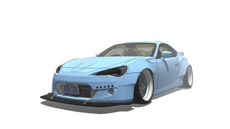 Toyota GT86 Rocket Bunny Version 1 3D Warehouse