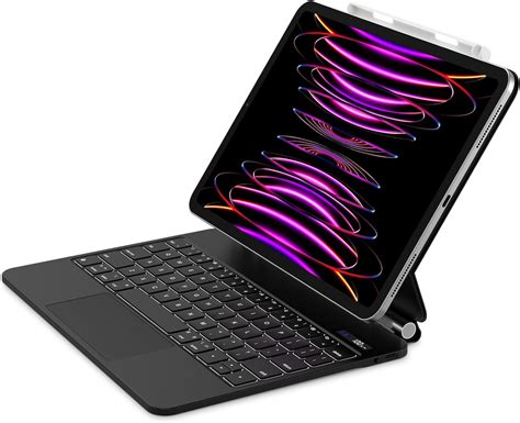 Amazon Goojodoq Magic Keyboard Case With Apple Pen Slot Ipad Pro