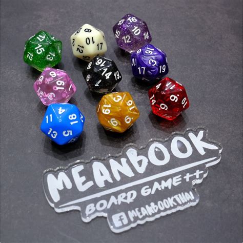 20 Sizes Face Dice For D20 Trpg Dnd Games Board Shopee Malaysia