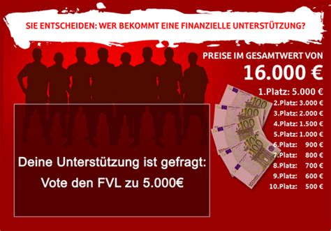 Verhelfe Dem Fvl Beim Ksklb Spendenvoting Zu News Fv L Chgau