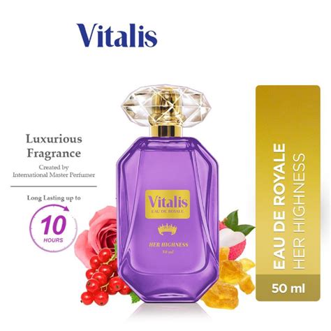 Jual Vitalis Eau De Royale 50ml Parfum Wanita Long Lasting Luxurious