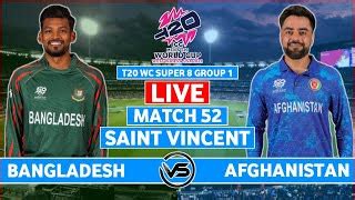 Icc T20 World Cup 2024 Live Afghanistan Vs Bangladesh Live Afg Vs Ban