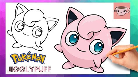 How To Draw Jigglypuff Pokemon 0039 Cute Easy Step By Step Drawing