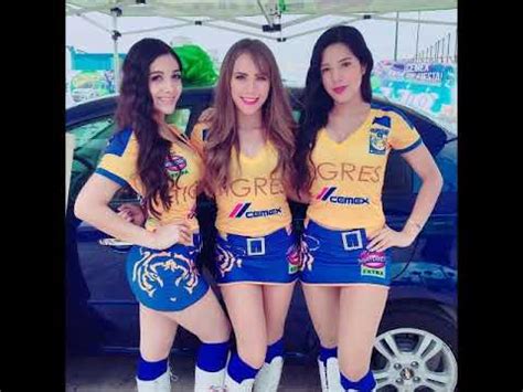 Las Aficionadas Mas Bellas Y Sexys De Tigres Parte Youtube