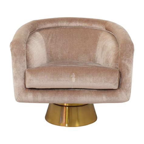 90% OFF - Jonathan Adler Jonathan Adler Mohair Chair / Chairs