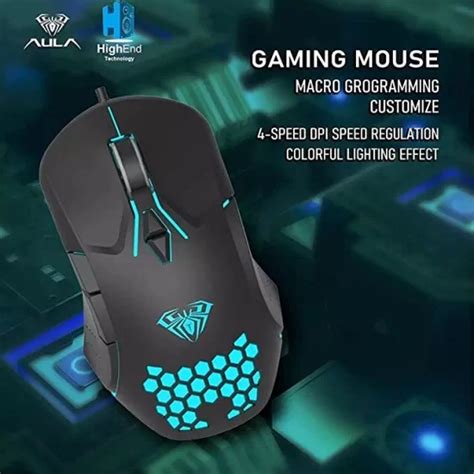 Mouse AULA Wired Gaming F809