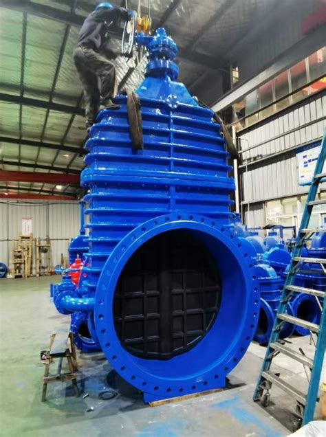 Dn Dn Ductile Iron Resilient Seated Wedge Gate Valves China