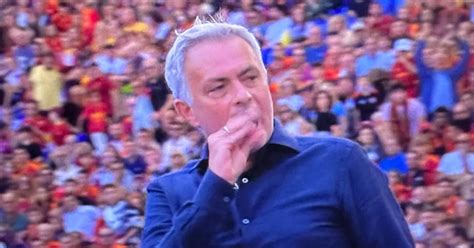 Jose Mourinho Sent Off Again As Roma Boss Tells Rival Manager You Cry