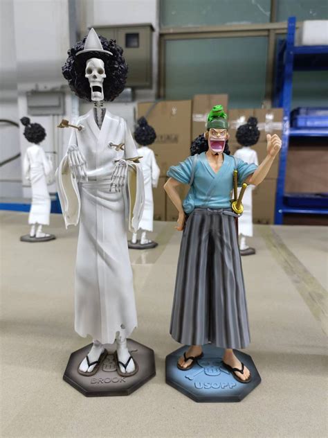 One Piece Clone Studio Wano Country Usopp x Brook Resin Statue