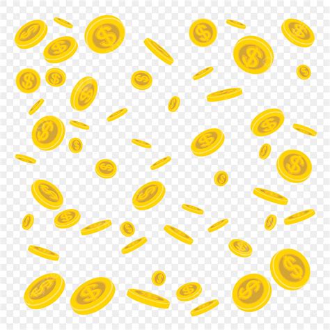 Flying Coin Background Vector PNG , Background, Moeda, Moedas Imagem ...