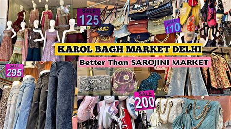 Karol Bagh Delhi Karol Bagh Market Delhi 🤩 Better Than Sarojini Nagar Market Monday