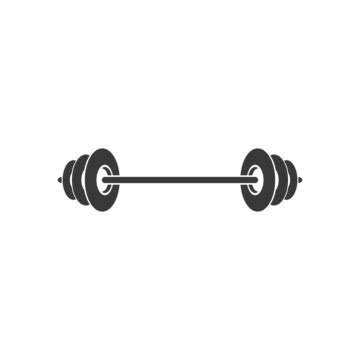 Gym Badge A Logo Template Featuring Barbell And Dumbbell Icons For