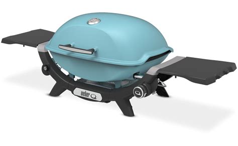 Weber Q2200N LPG BBQ Sky Blue 3400045 Retravision