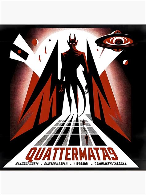 Quatermass And The Pit Vintage Communist Poster Sticker For Sale By