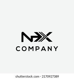 Letter Nx Logo Images Stock Photos Stock Vector (Royalty Free) 2170927389 | Shutterstock