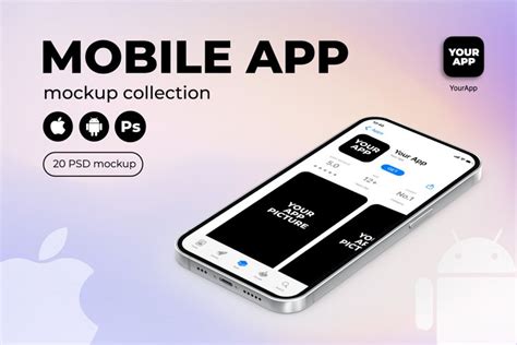 Mobile App mockup collection