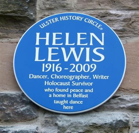 Helen Lewis 1916 2009 Ulster History Circle