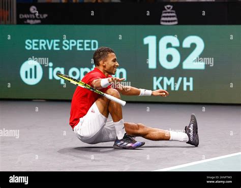 Felix Auger Aliassime Can Jubelt Nach Dem Sieg Jubel Freude