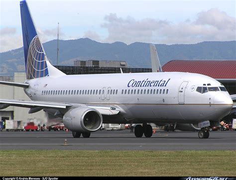 N Continental Airlines Boeing Aviacioncr Net