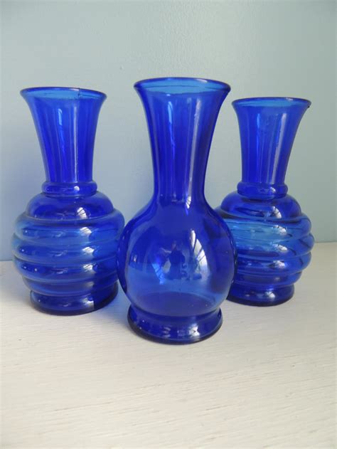 Estate Item Collectible Vintage Large Quality Cobalt Blue Blown Art