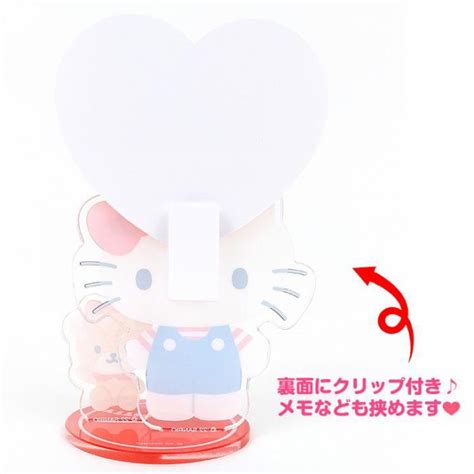 ハローキティ アクリルスタンド クリップ付きアクリルスタンド サンリオ Sanrio の通販はau Pay マーケット キャラクターズキューティーショップ Au Pay マーケット店｜商品