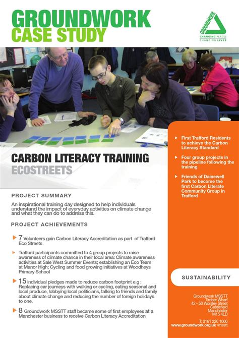 Carbon Literacy By Groundwork MSSTT Issuu