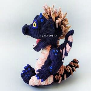 CROCHET PATTERN Baby Dragon. - Etsy