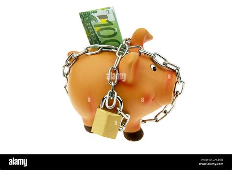 Piggy bank lock hi-res stock photography and images - Alamy