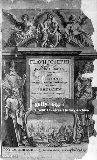 Titus Flavius Josephus Photos and Premium High Res Pictures - Getty Images