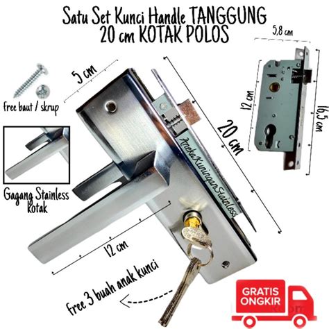 Jual Handle Pintu Kunci Set Handle Pintu Set Kunci Pintu Rumah